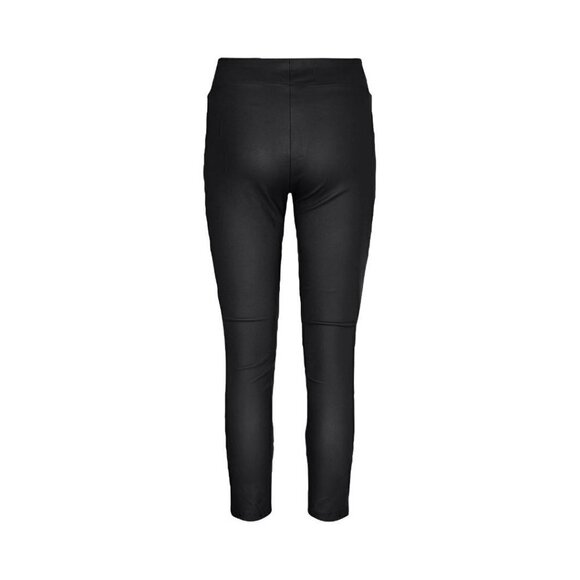 NWT SOYA CONCEPT Black Pam 2 Faux Leather Pants - Picture 3 of 11